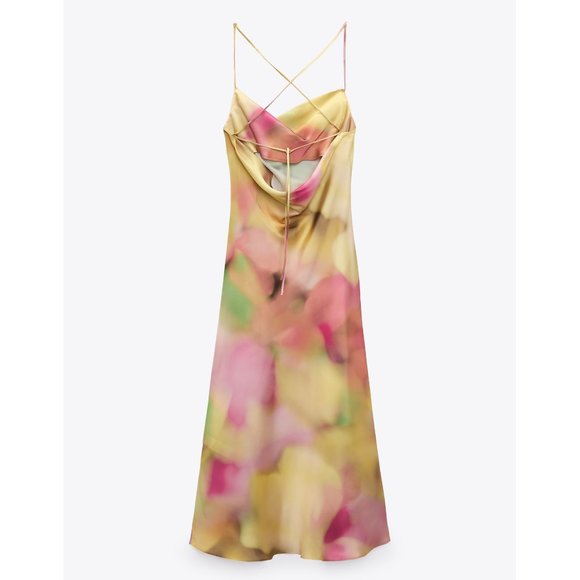 Zara Tie Dye Slip Dress - Picture 11 of 16